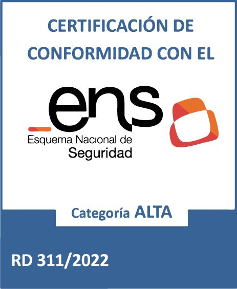 Esquema Nacional de Seguridad categoría alta